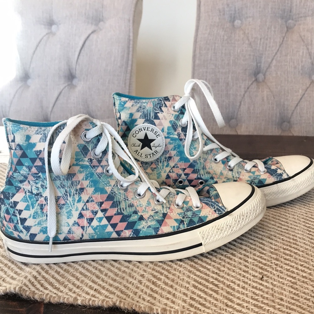 Final price! Converse chuck Taylor all star high tops Sz 10